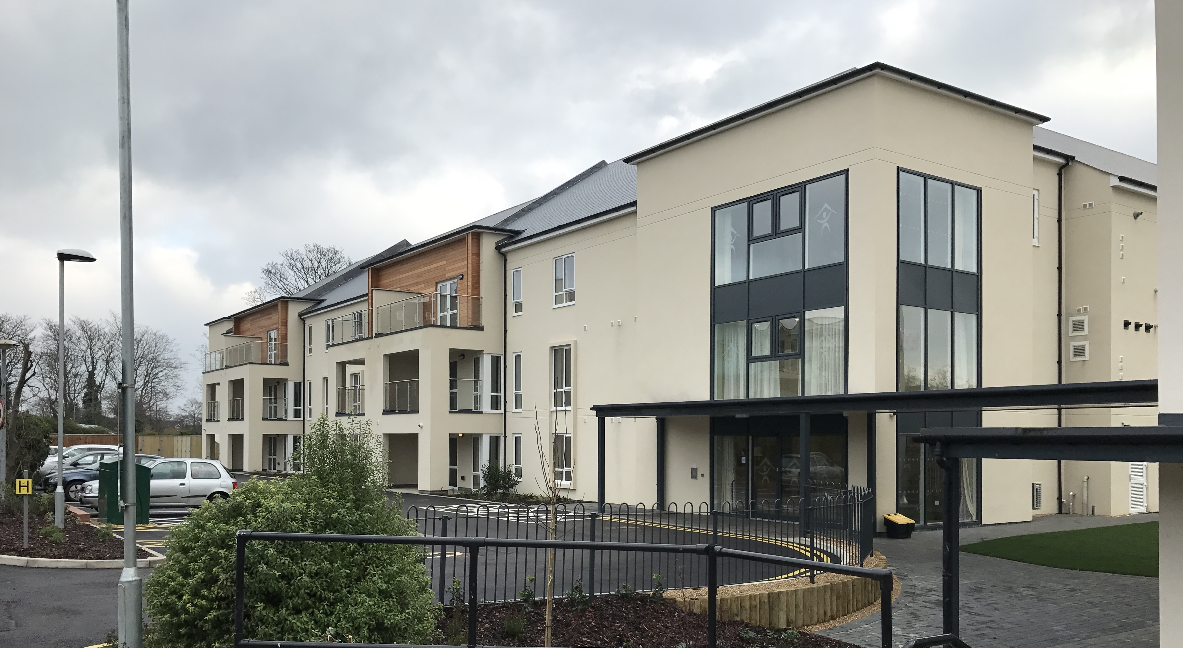 Nursing care home construction Belmont House